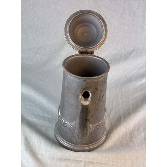 Wilton Armetale Country French VTG Coffee Teapot Pewter Look Patina - Picture 5 of 9